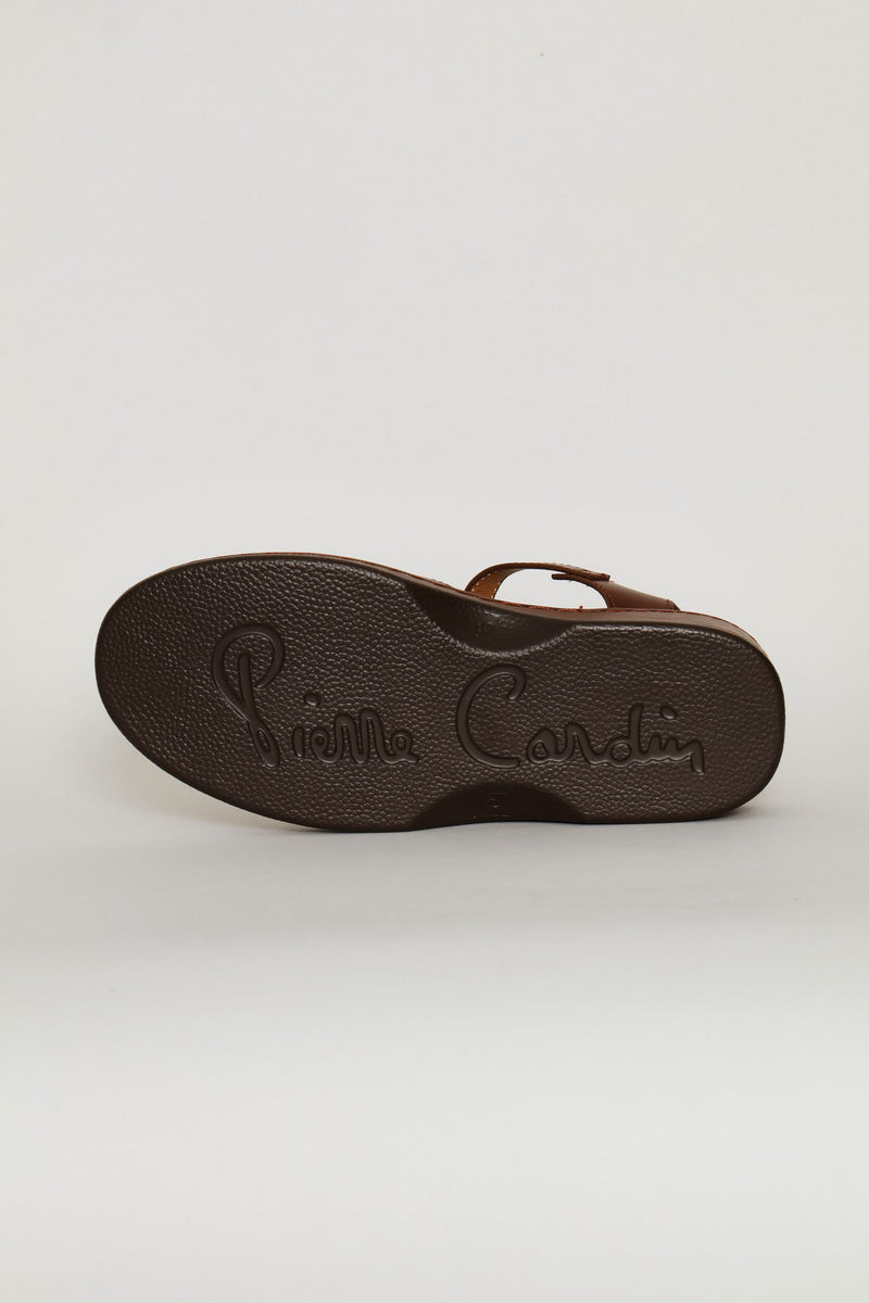 Caged Sandal - Chocolate