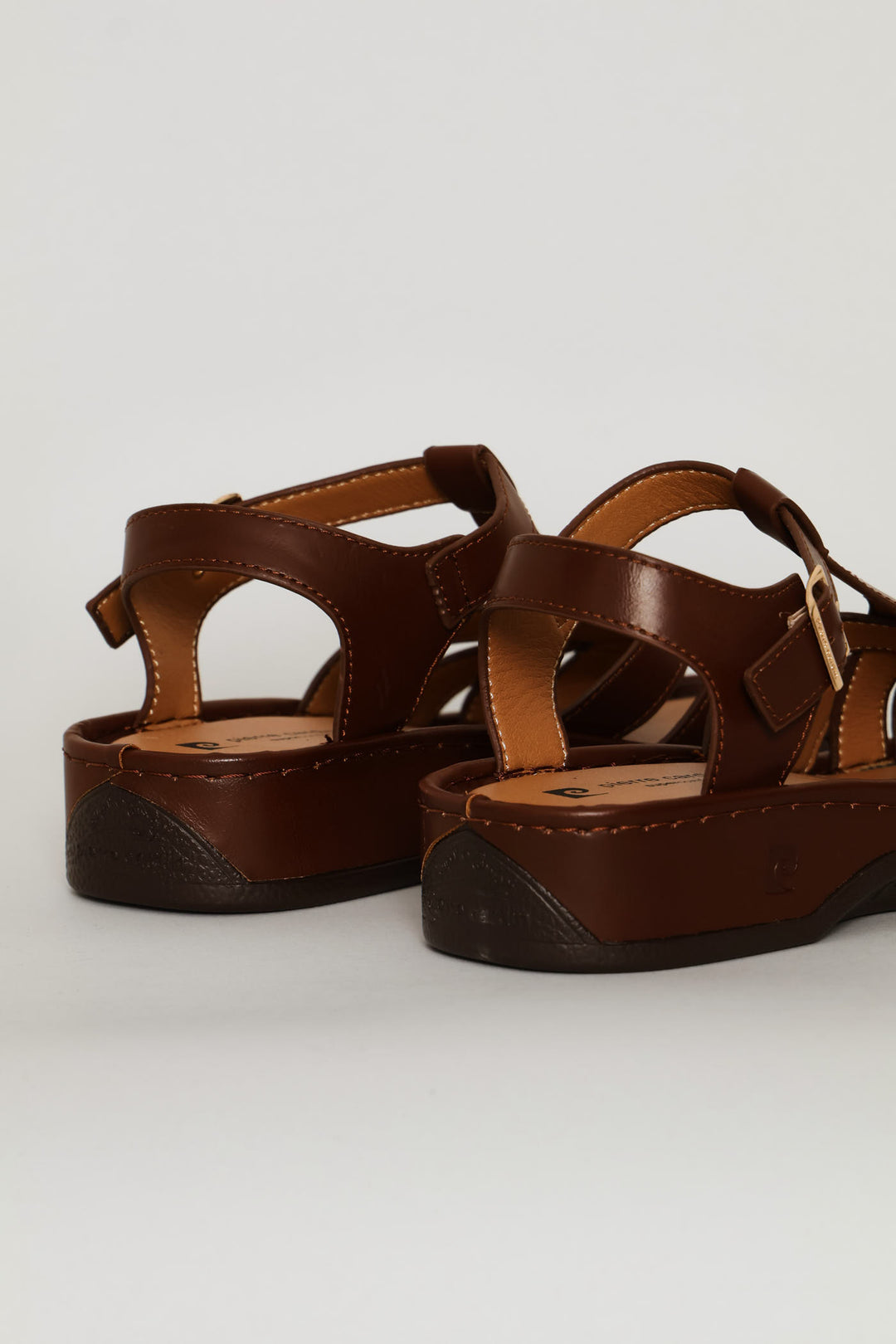 Caged Sandal - Chocolate