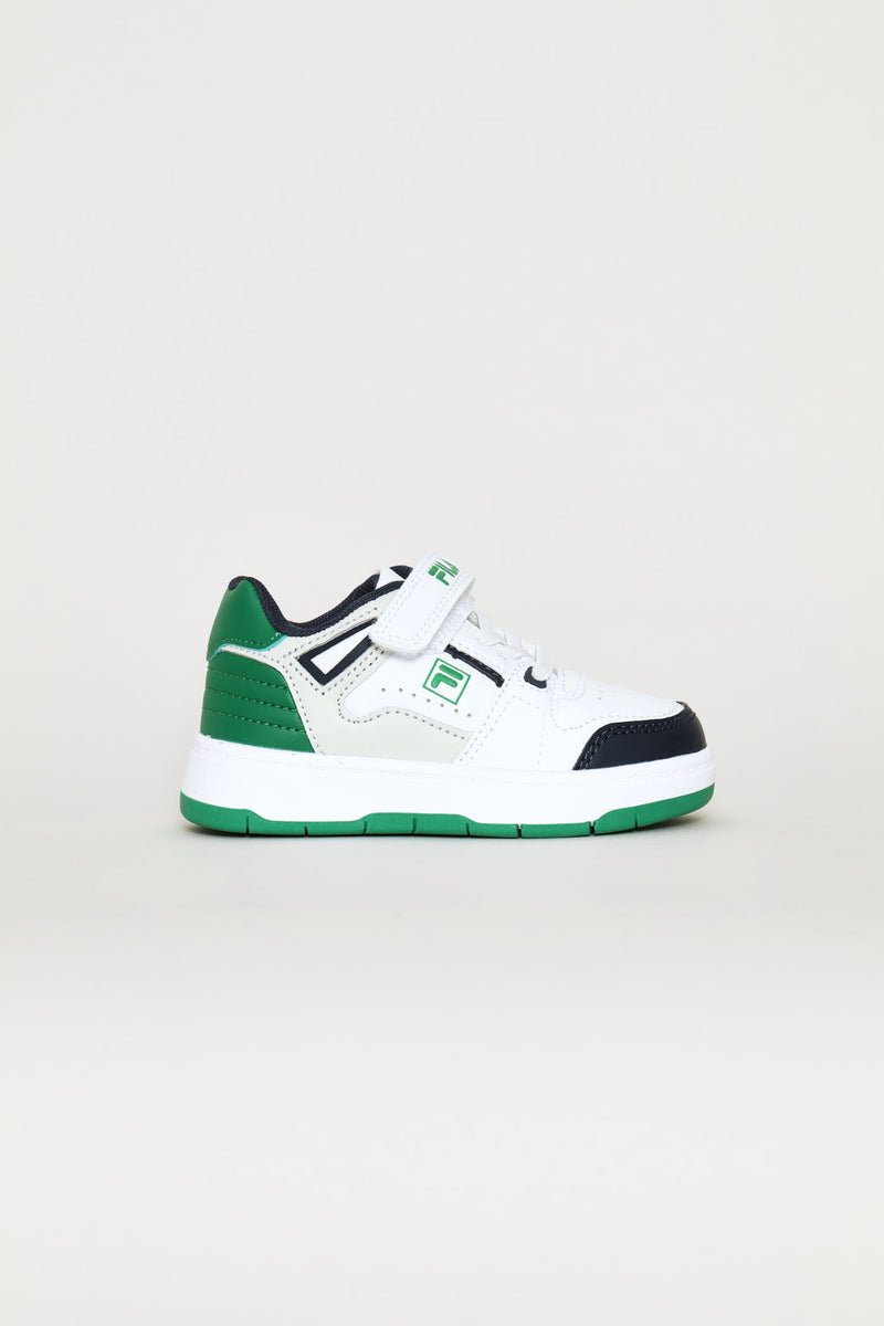 Pre-Boys Stan Sneaker - White/Green