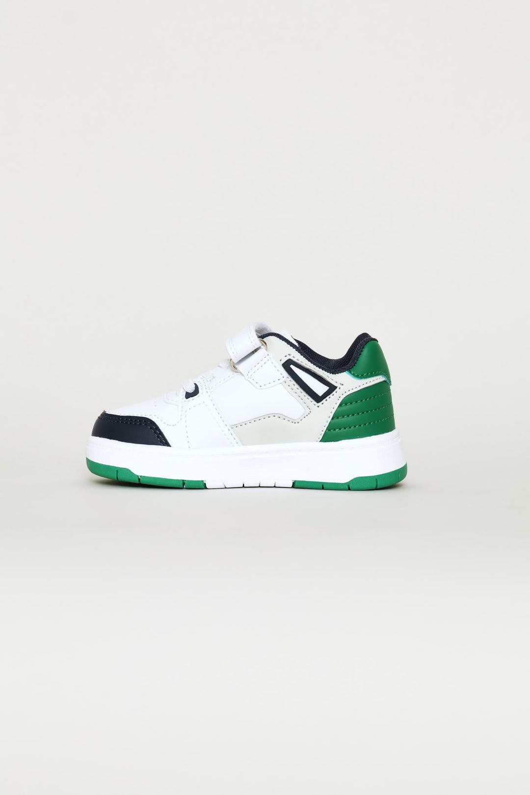 Pre-Boys Stan Sneaker - White/Green
