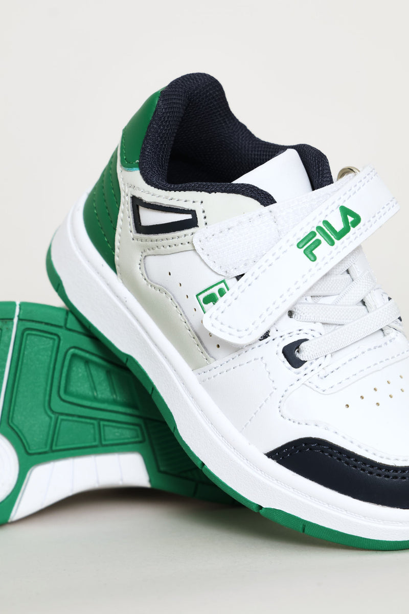 Pre-Boys Stan Sneaker - White/Green
