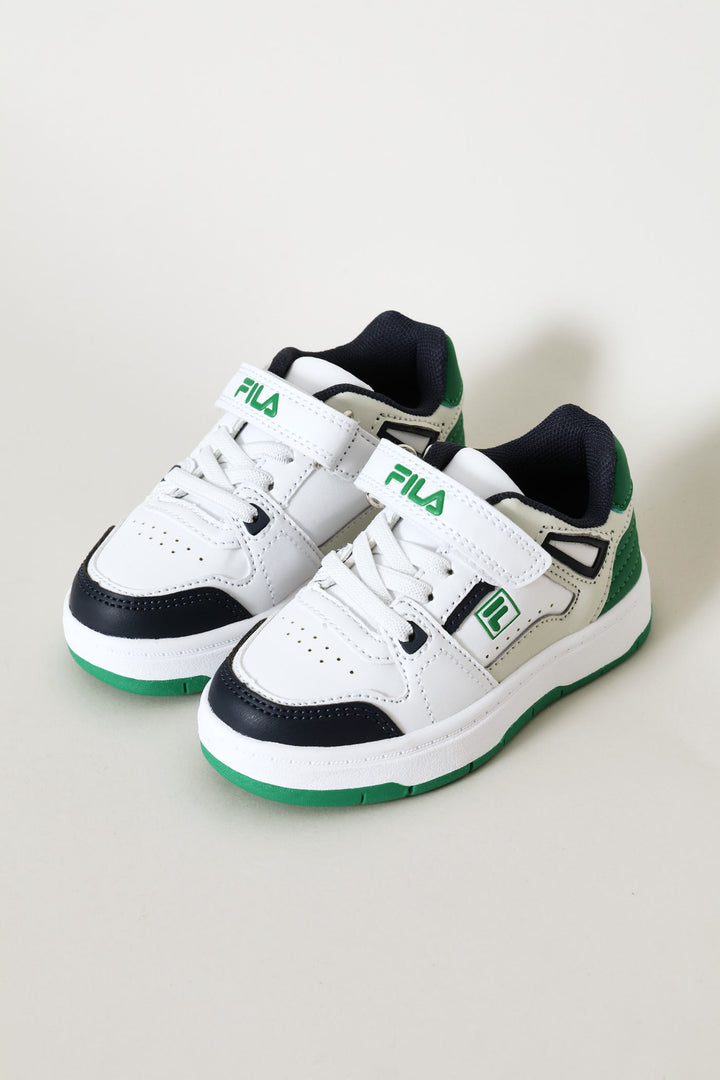 Pre-Boys Stan Sneaker - White/Green