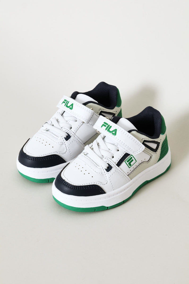 Pre-Boys Stan Sneaker - White/Green