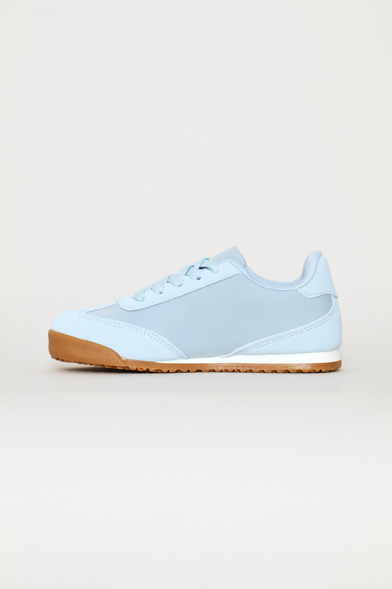 Girls Retro Sneaker - Blue