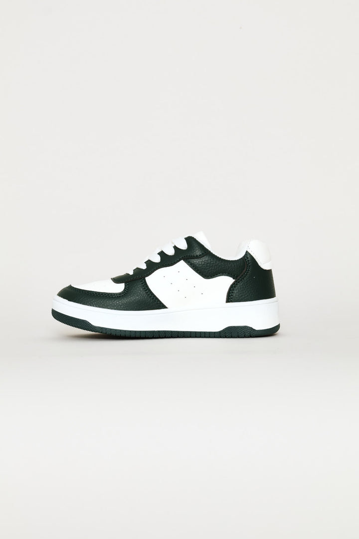 Boys Court Sneaker - Olive