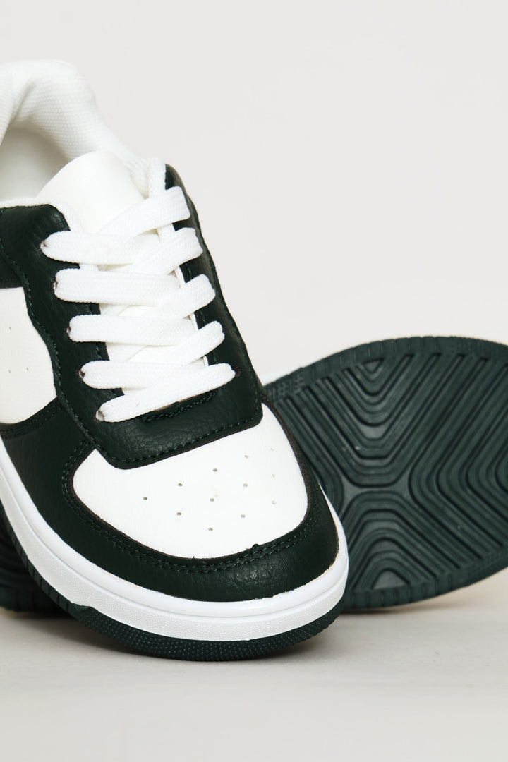 Boys Court Sneaker - Olive