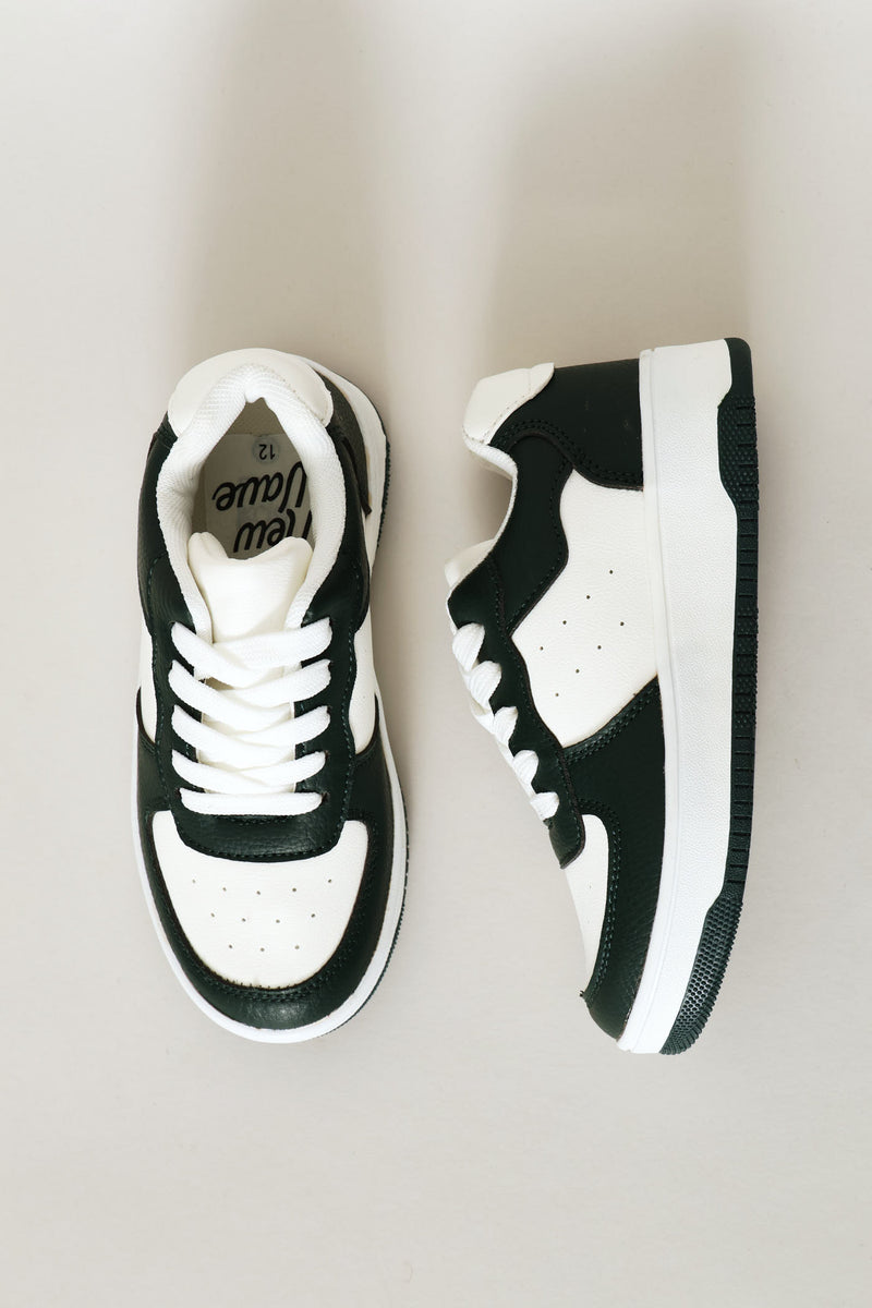 Boys Court Sneaker - Olive