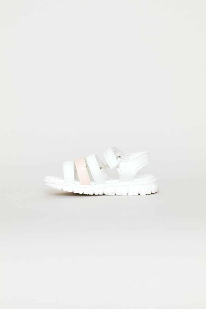 Baby Girls Comfort Sandal - White/Pink