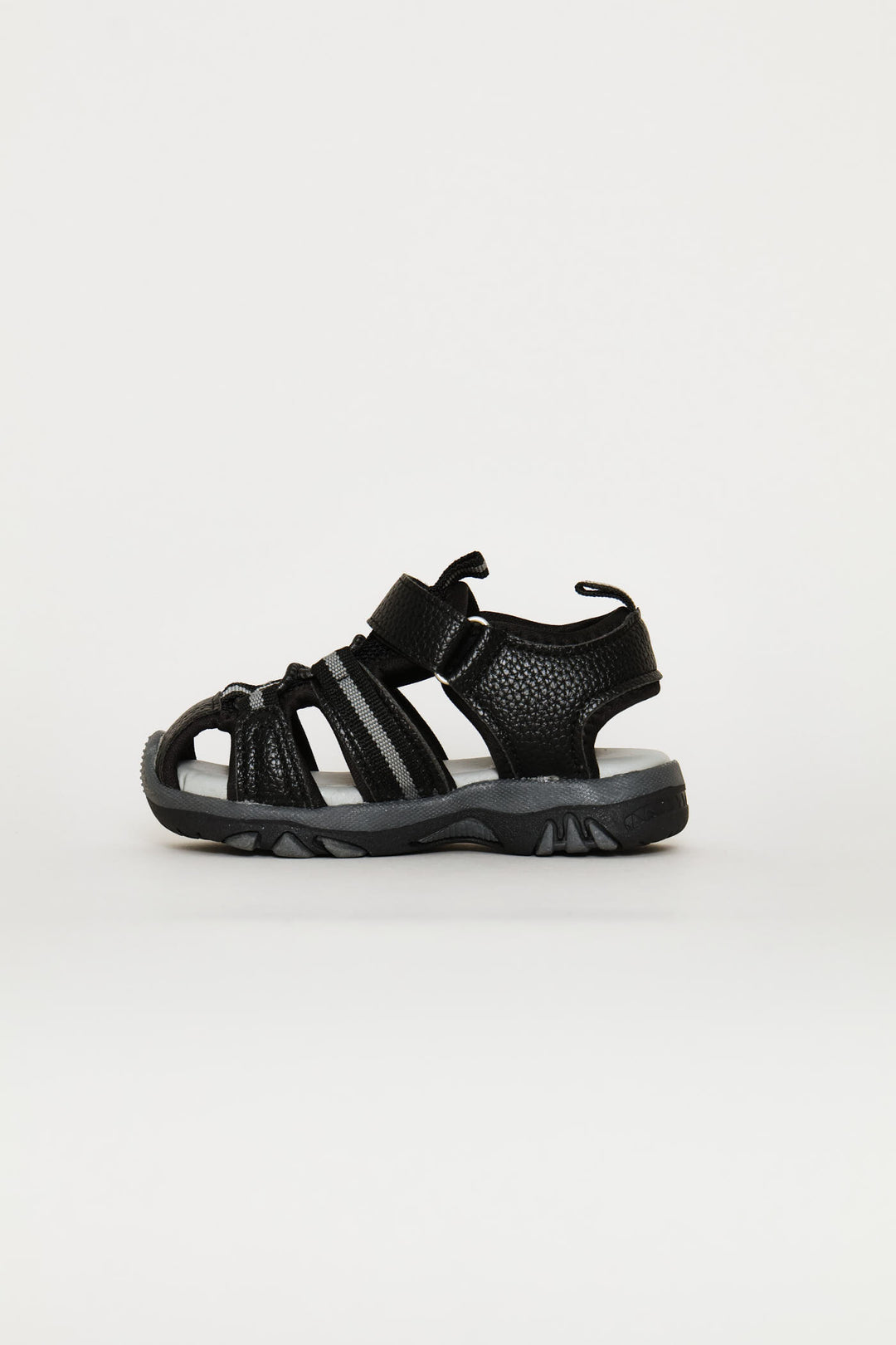 Pre-Boys Closed Toe Adventure Sandal - Black/Grey