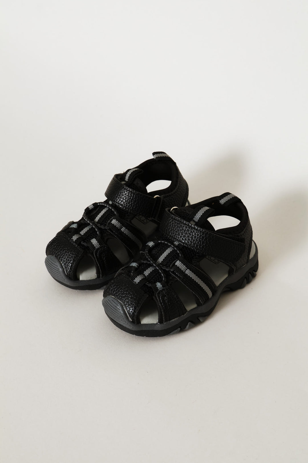 Pre-Boys Closed Toe Adventure Sandal - Black/Grey
