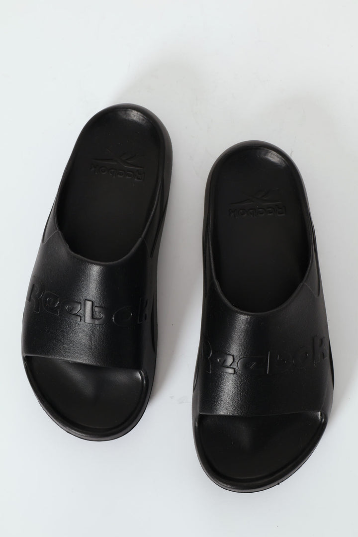 Blown Eva Molded Slip In Mule Sandal - Black