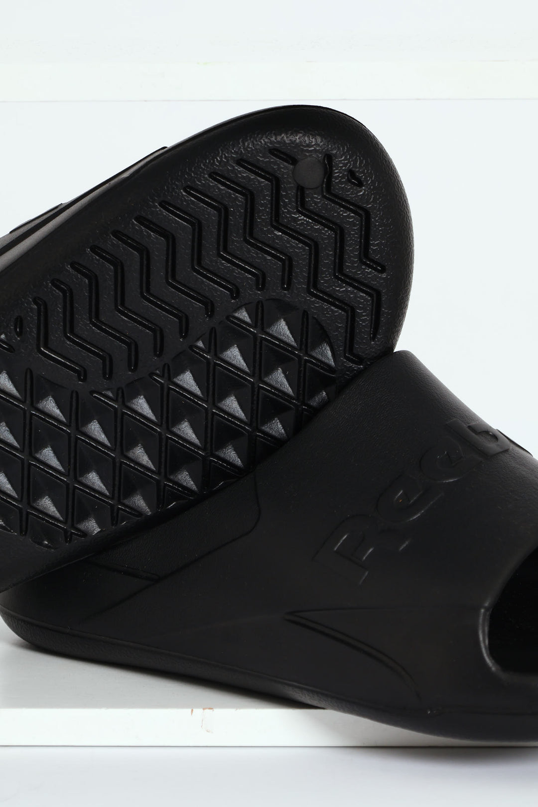 Blown Eva Molded Slip In Mule Sandal - Black