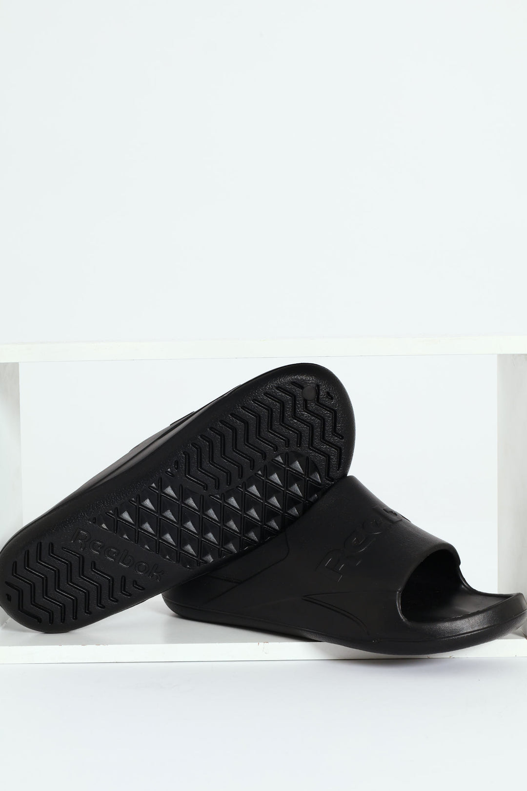 Blown Eva Molded Slip In Mule Sandal - Black