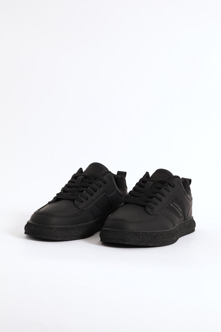 Ambrose Lace Up Sneaker - Black