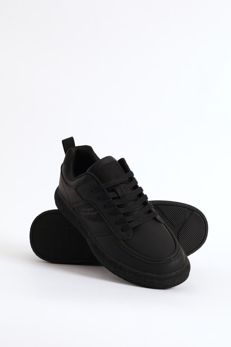 Ambrose Lace Up Sneaker - Black