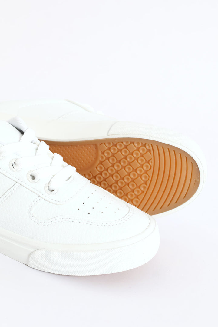 Boys Classic Sneaker - White