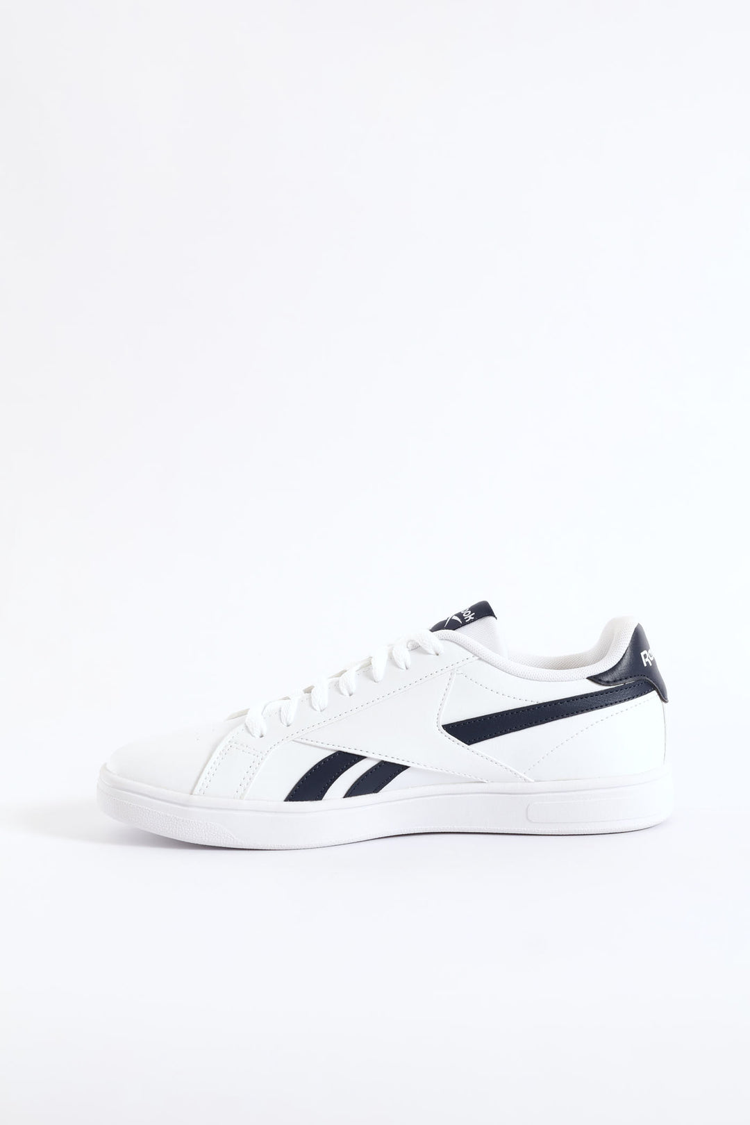 Retro Court Lace Up Sneaker - White/Navy