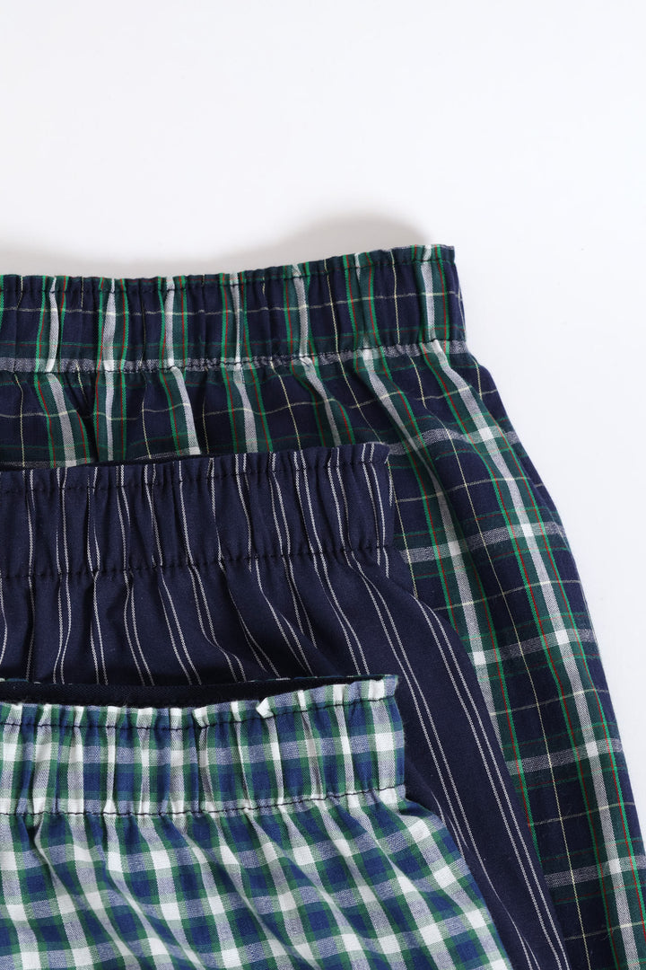 3 Pack Value Christmas Boxers - Multi