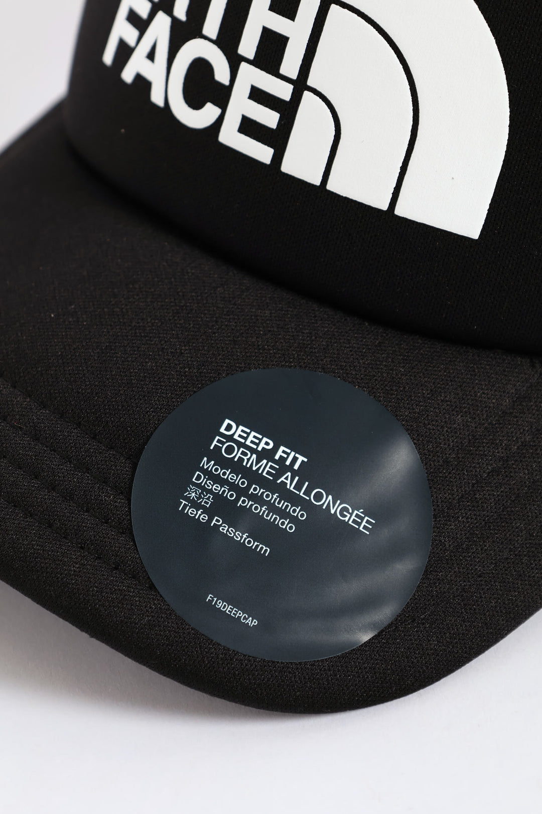 Logo Trucker Hat - Black