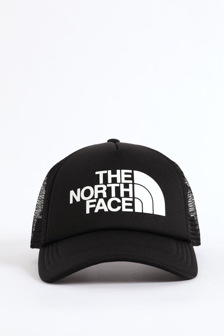 Logo Trucker Hat - Black