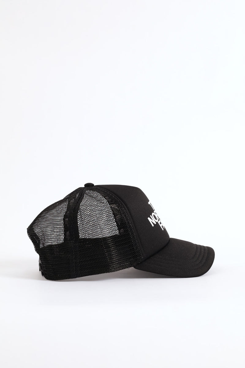Logo Trucker Hat - Black