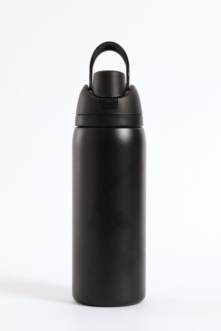 960ml Flip Lid Bottle - Black