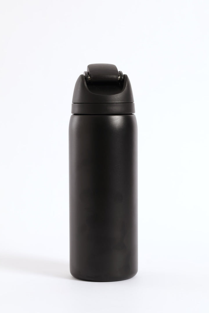 960ml Flip Lid Bottle - Black
