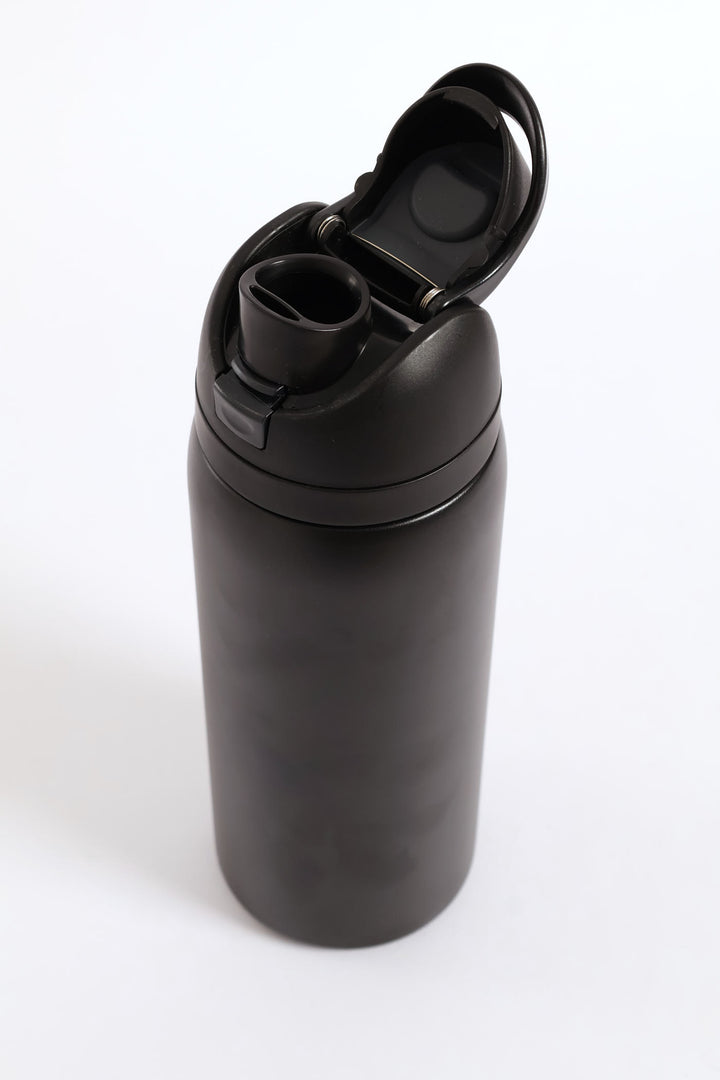 960ml Flip Lid Bottle - Black