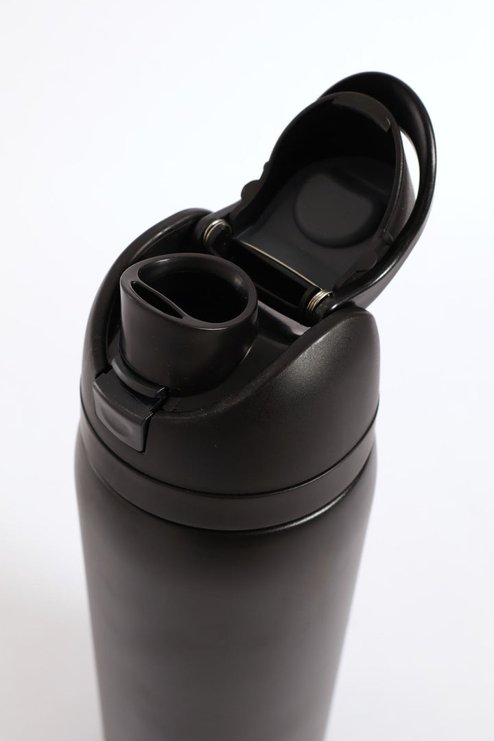 960ml Flip Lid Bottle - Black