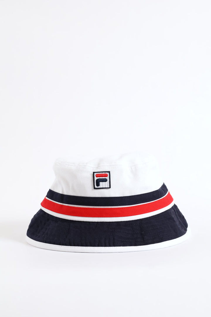 Lesley Bucket Hat - White