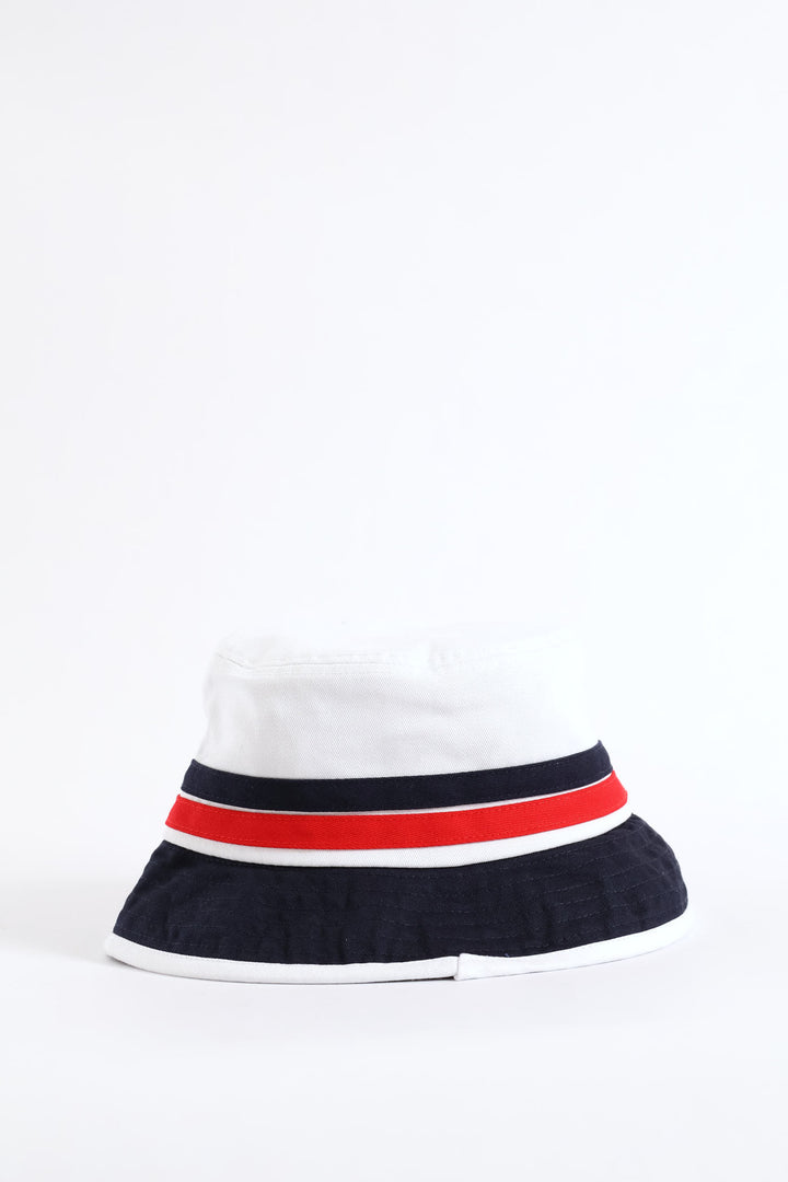 Lesley Bucket Hat - White