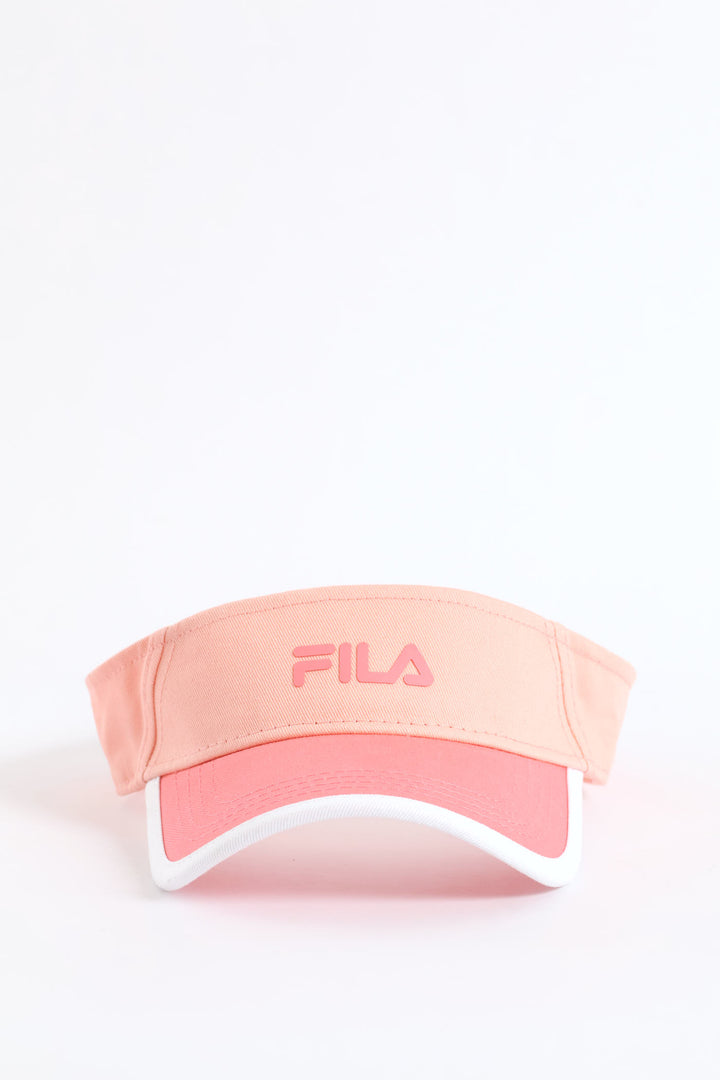 Girls Beverly Visor Hat - Pink