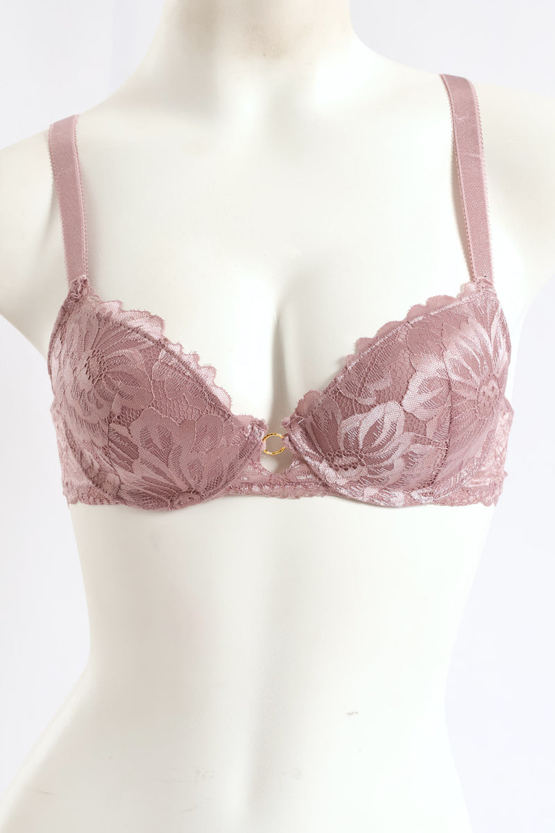 2 Pack Push Up Lace Bra - Multi