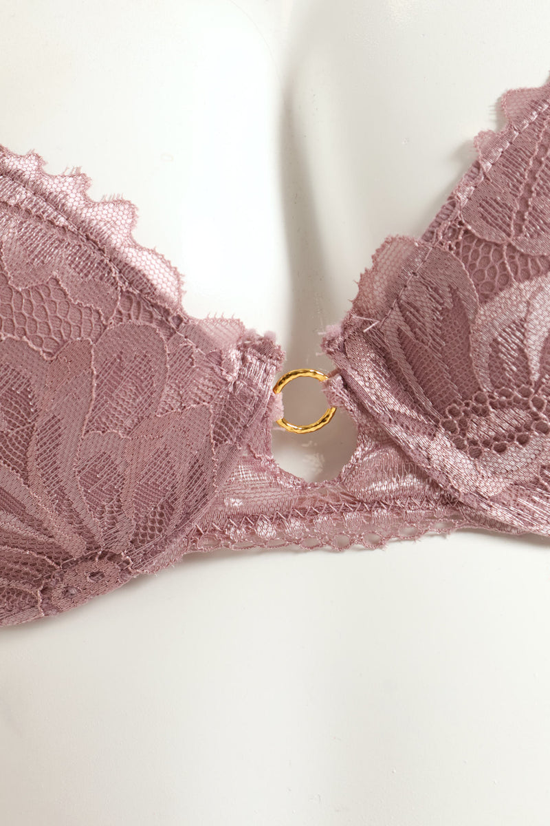 2 Pack Push Up Lace Bra - Multi