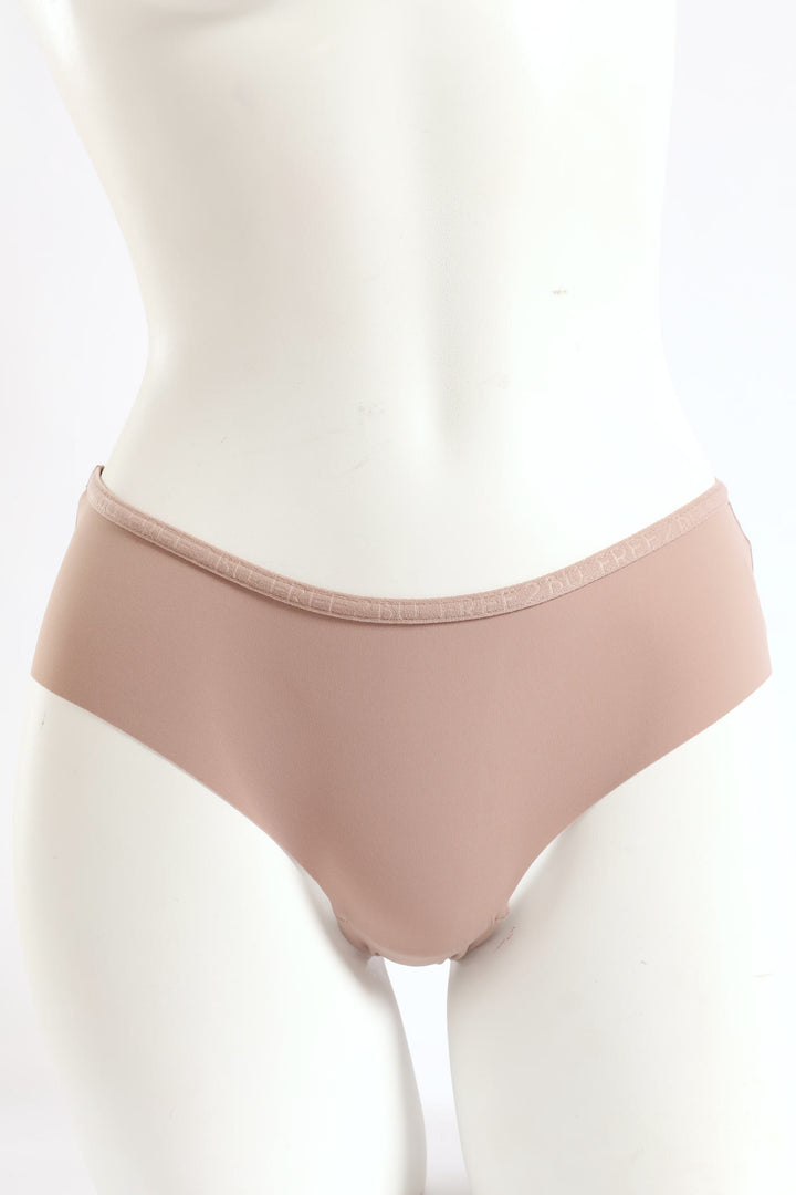 3 Pack Non-Visible Pantyline Boyleg Panties - Midnight/Latte/Vanilla