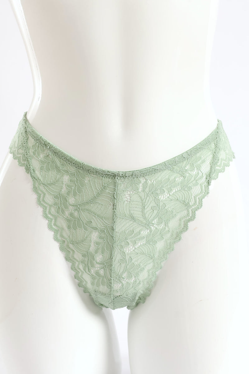 3 Pack Lace G-String - Ivory/Sage/Black