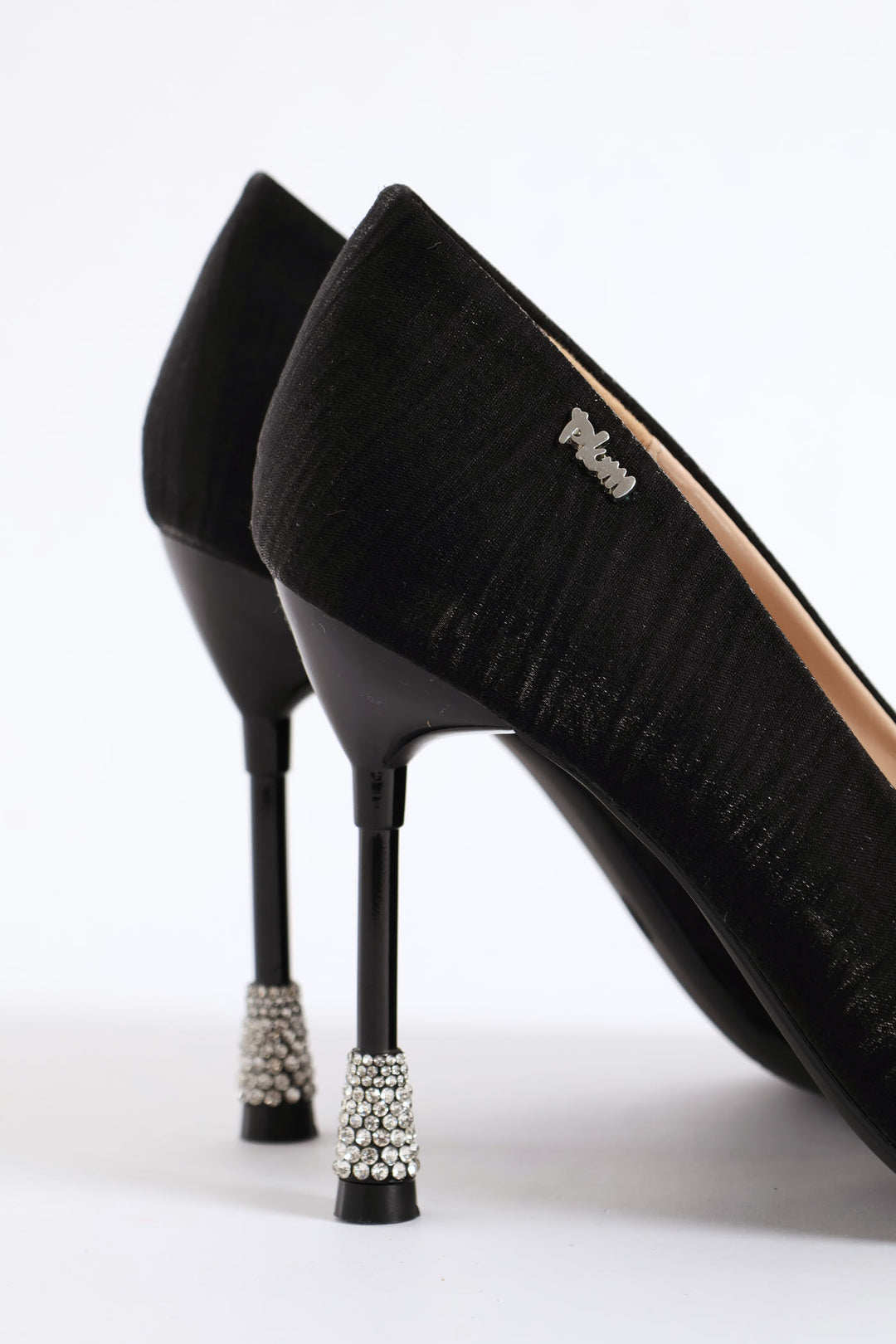 Daimond Detail Heel - Black