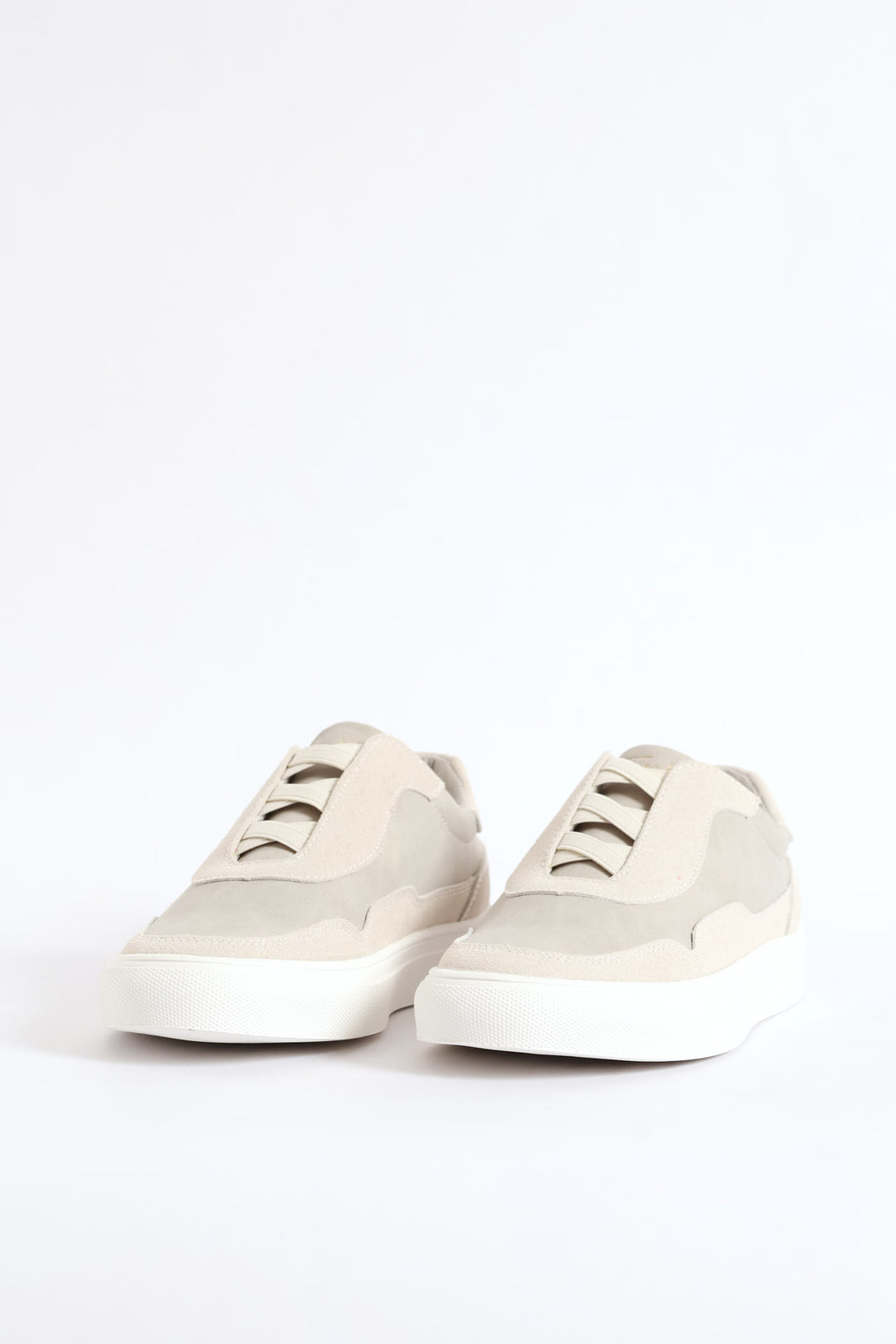 Jackson Elastic Lace Sneaker - Stone