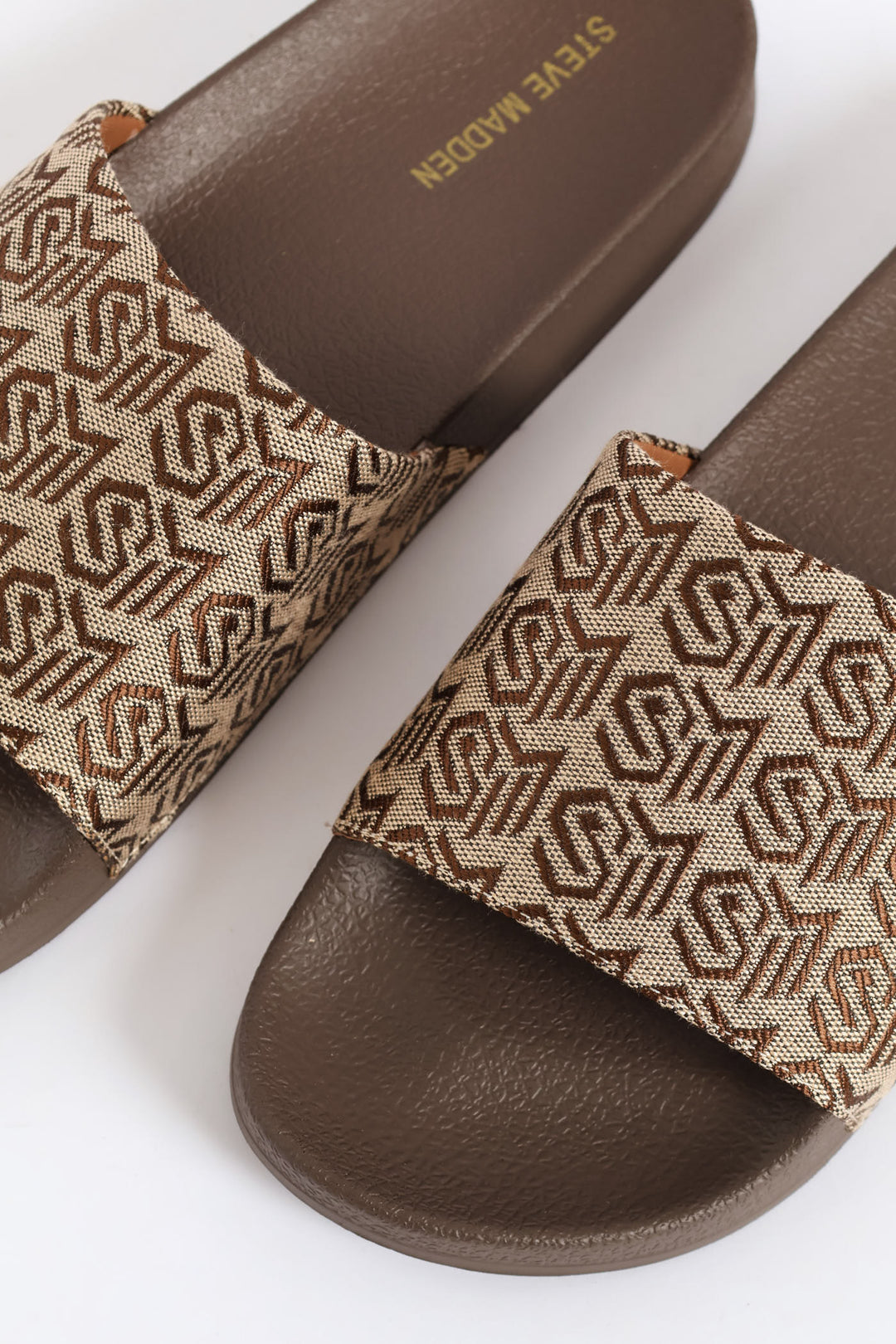 Speedup Logo Print Slide - Brown