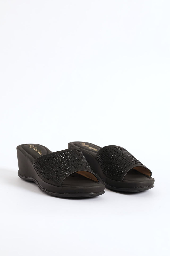 Bling Sandal - Black