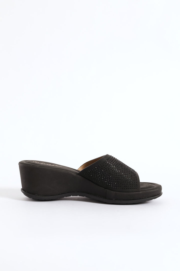 Bling Sandal - Black