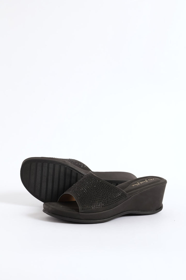 Bling Sandal - Black