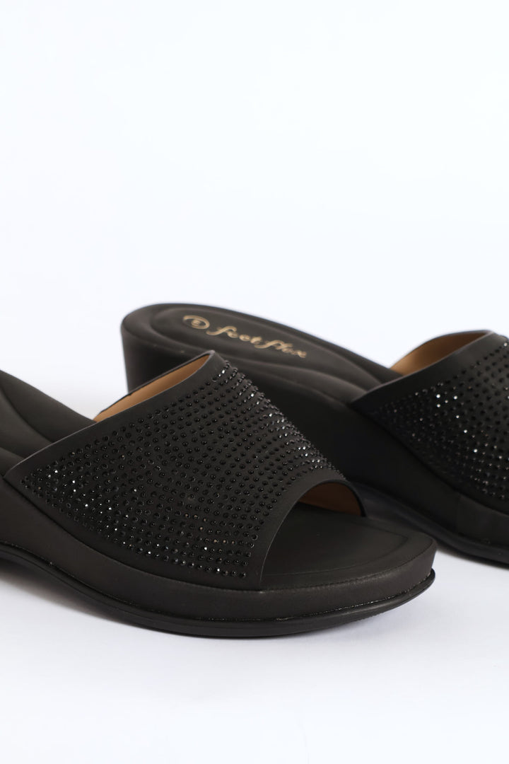 Bling Sandal - Black