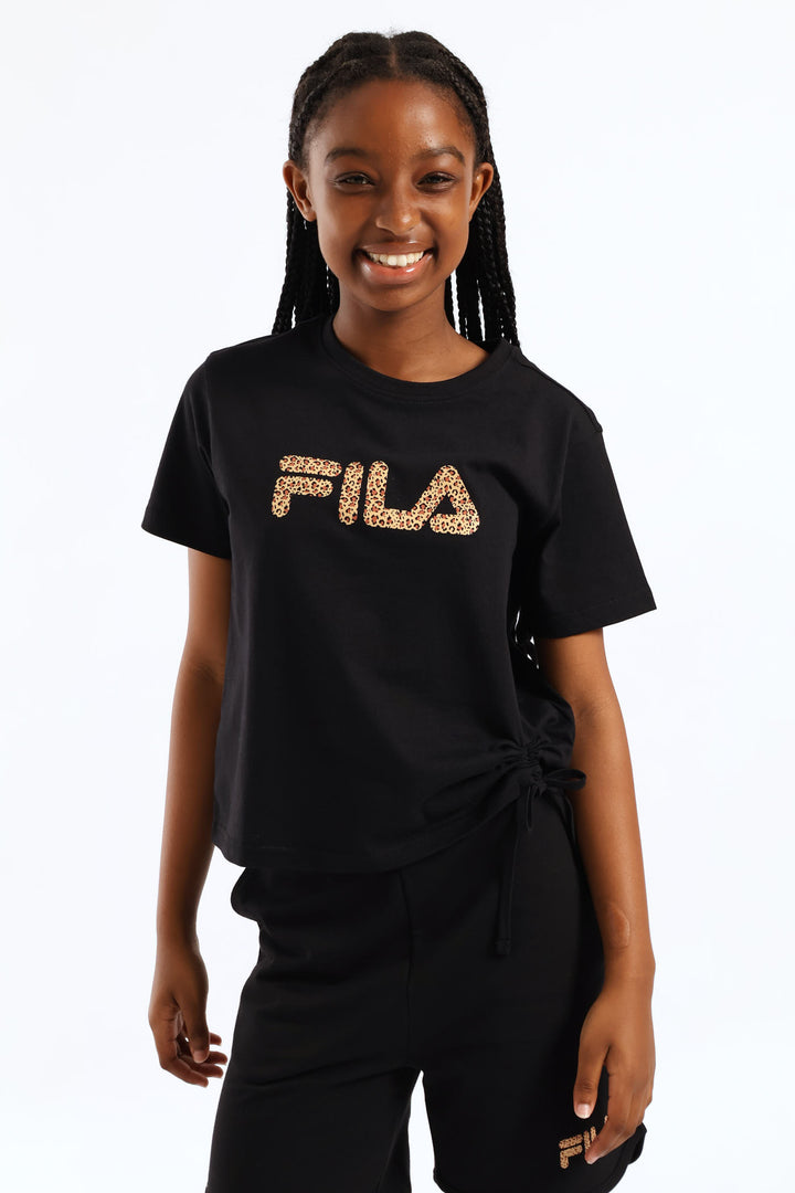 Girls Giulia Top - Black