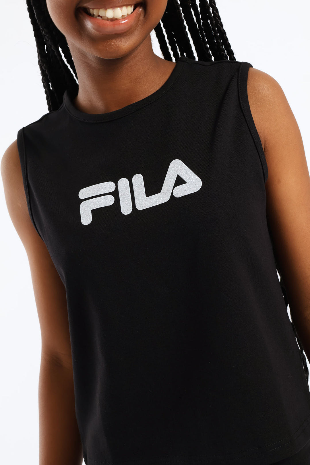 Girls Adele Vest - Black