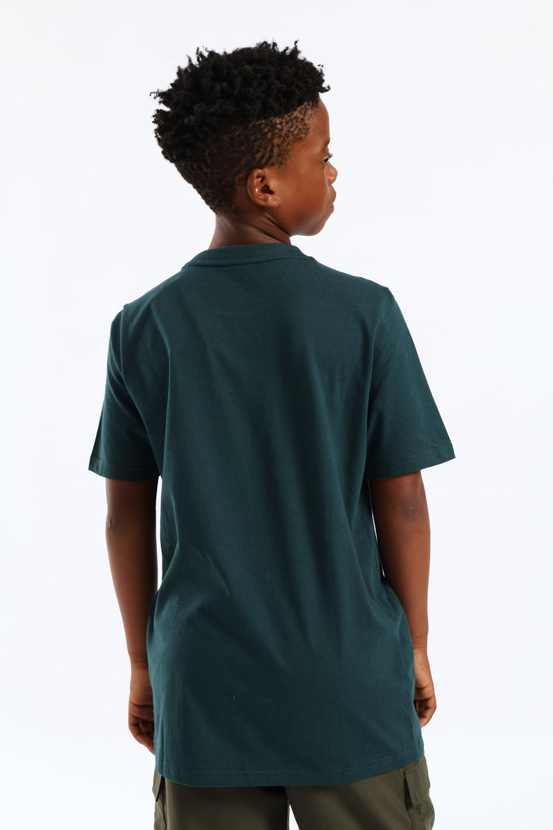 Boys Graphic Foundation Tee - Teal
