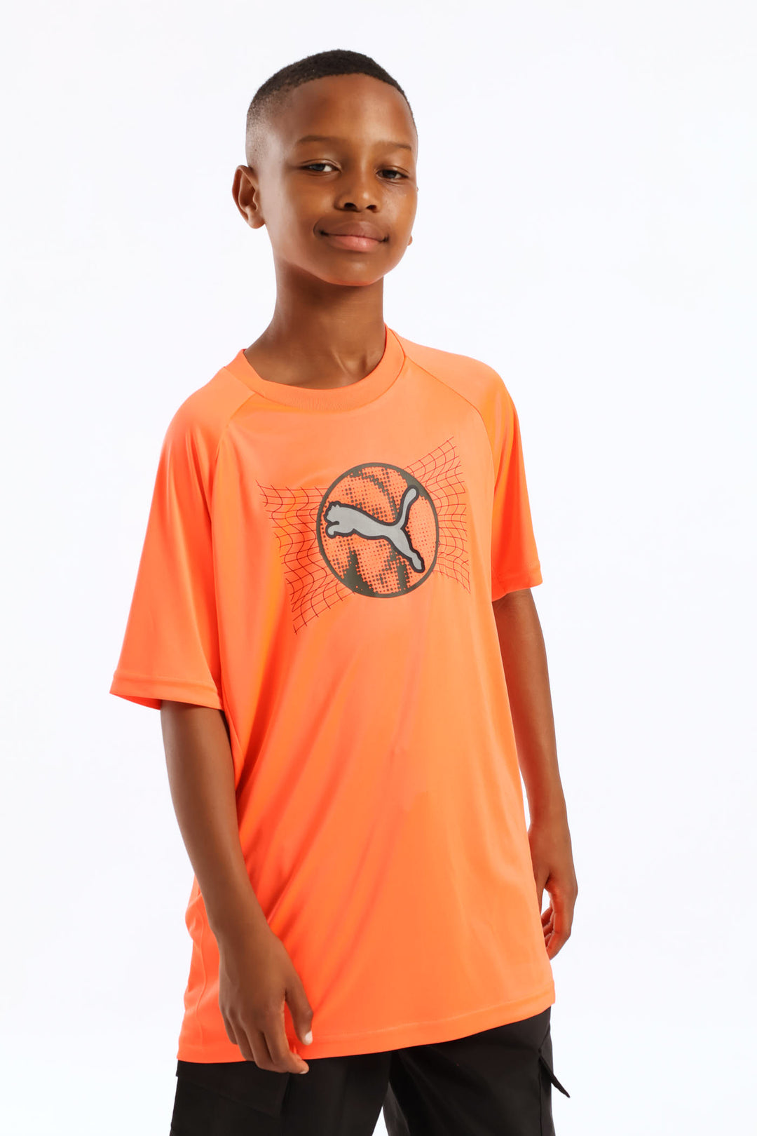 Boys Active Sports Tee - Orange