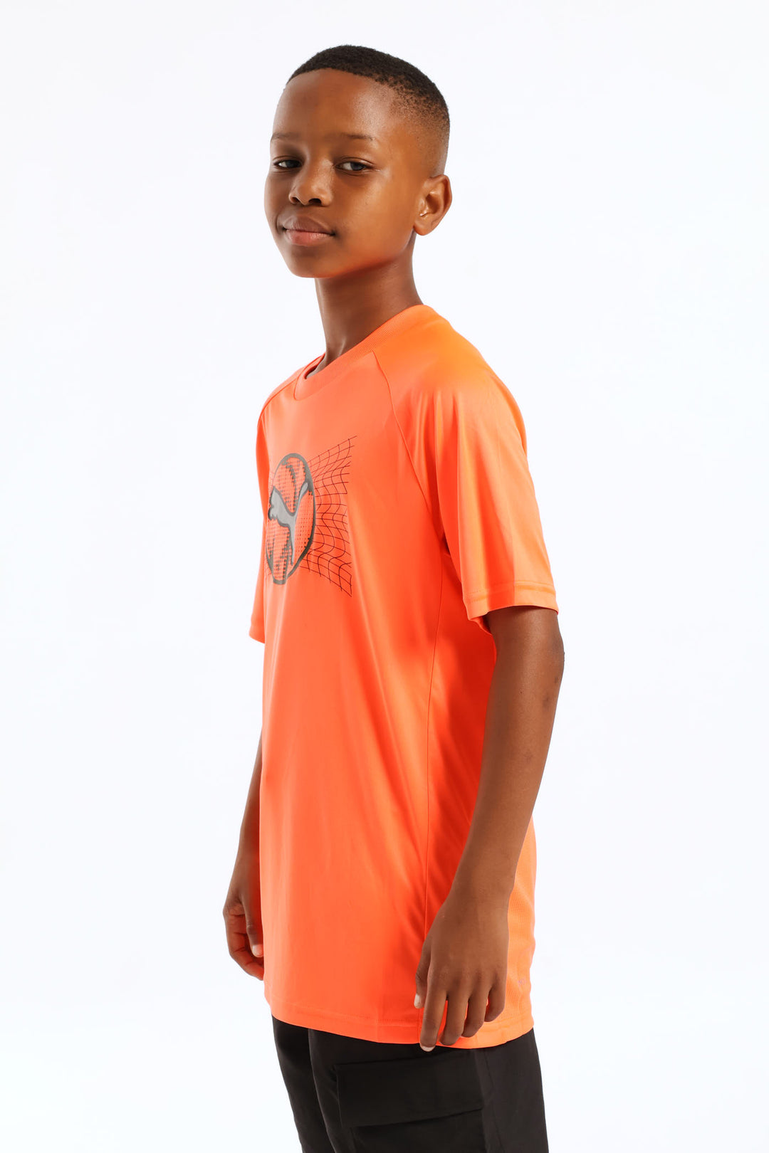 Boys Active Sports Tee - Orange