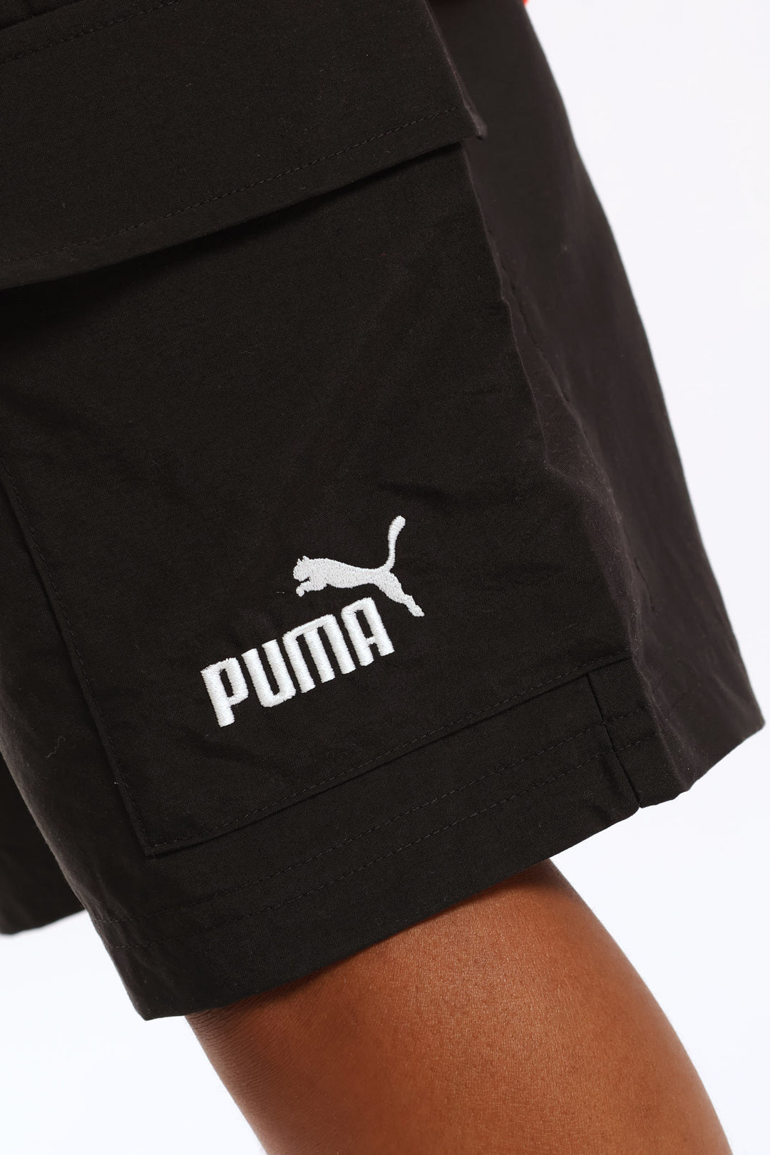 Boys Woven Cargo Short - Black