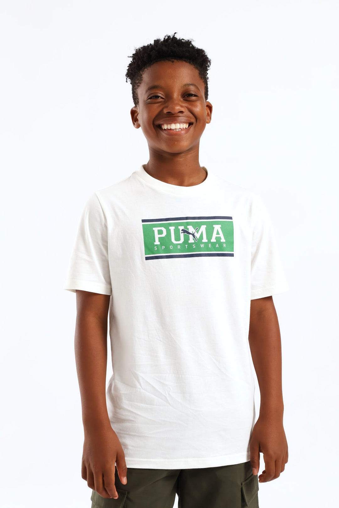 Boys Water Sports Print Tee - White